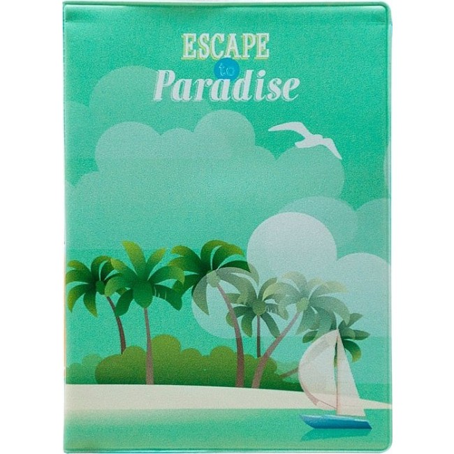 Обложка для паспорта Kawaii Factory Обложка для паспорта Escape to Paradise - фото №1