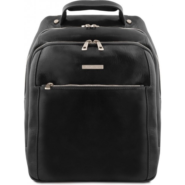 Кожаный рюкзак для ноутбука Tuscany Leather Phuket TL141402 Черный - фото №1