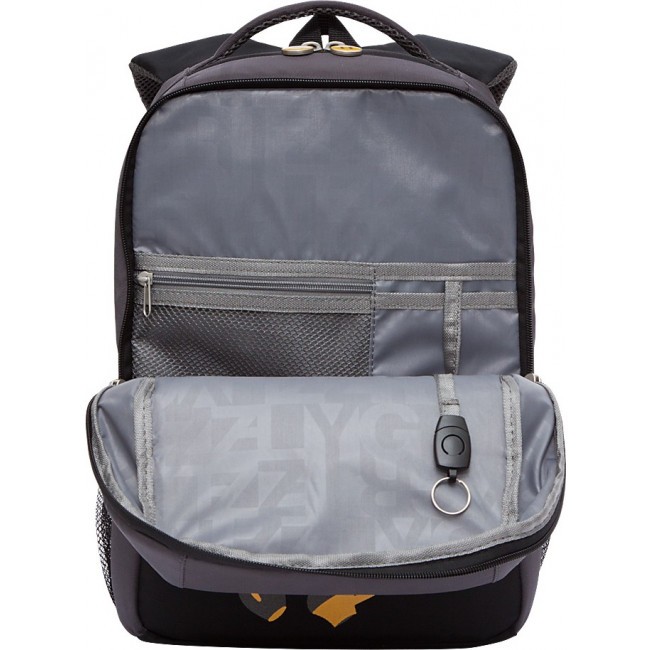 Школьный рюкзак Grizzly RB-156-2 черный-серый - фото №5