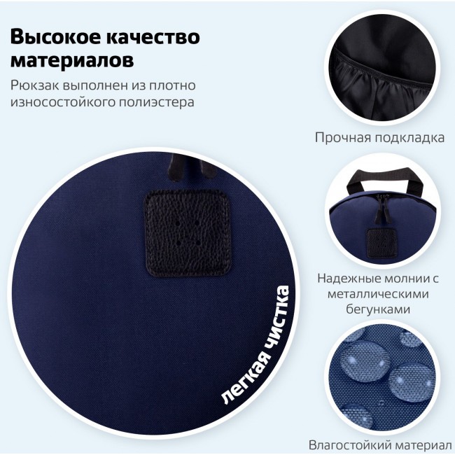 Рюкзак Brauberg Positive Dark blue - фото №12