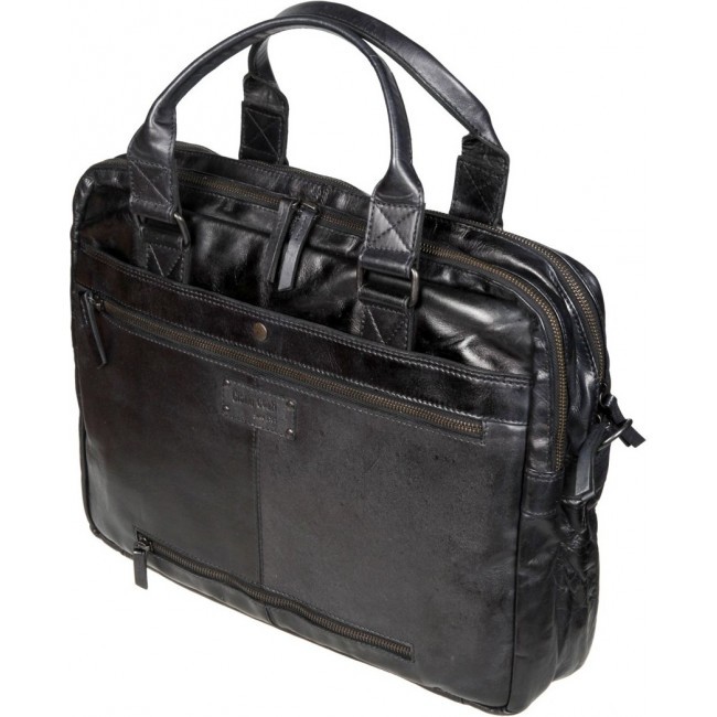 Мужская сумка Gianni Conti 4101283 Черный - фото №6