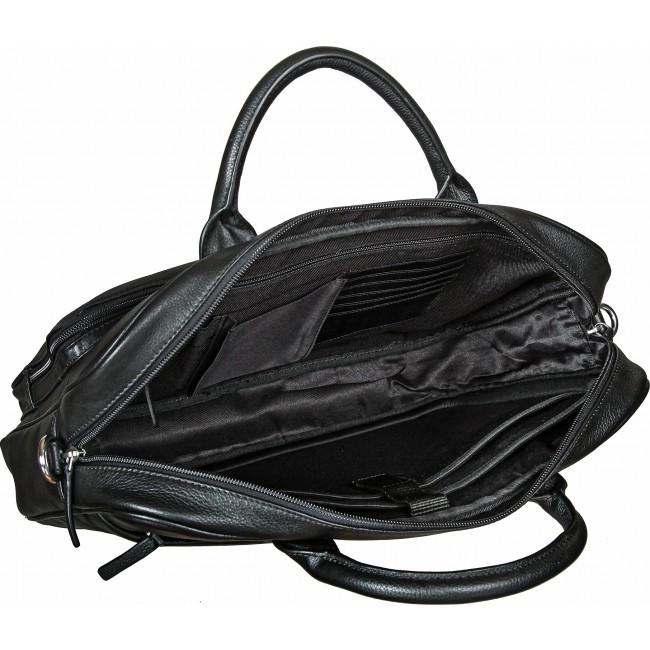 Мужская сумка Miguel Bellido 8507 01 Черный - фото №6