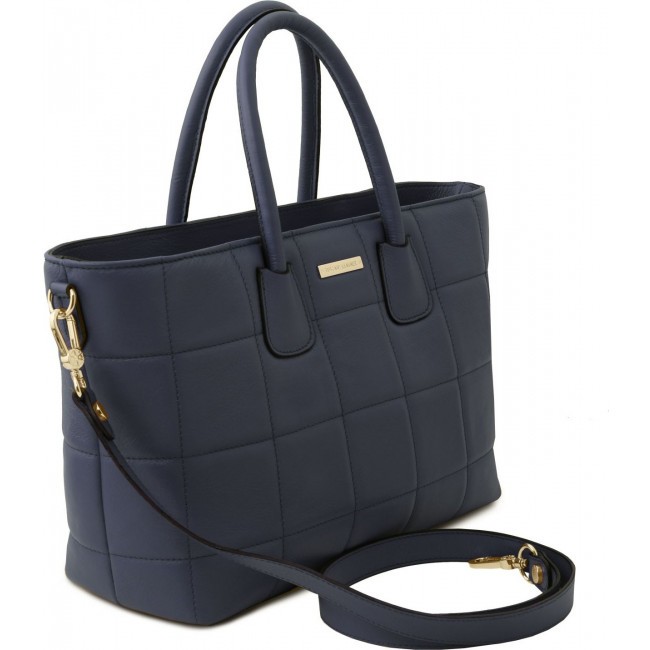 Женская сумка Tuscany Leather TL Bag TL142124 Темно-синий - фото №3