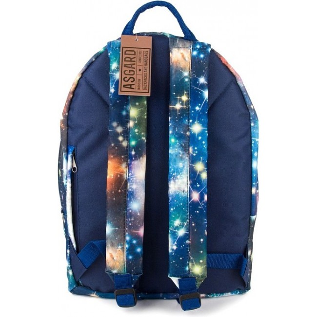 Подростковый рюкзак Asgard P-5736 Cosmos Звезды Синий - фото №3