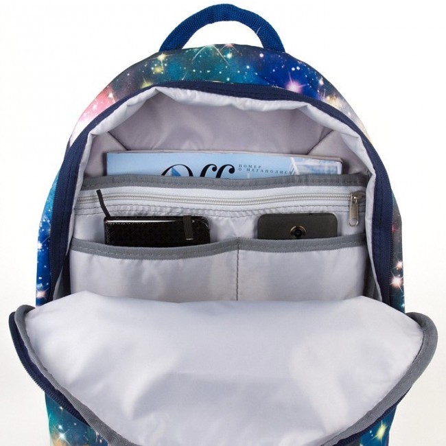 Подростковый рюкзак Asgard P-5736 Cosmos Звезды Синий - фото №5