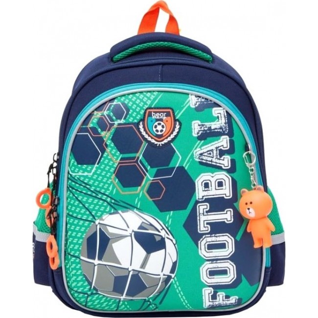 Школьный ранец Orange Bear Z-830 Футбол (синий) - фото №1