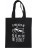 Эко-сумка шоппер Kawaii Factory Internet cat черная - фото №1