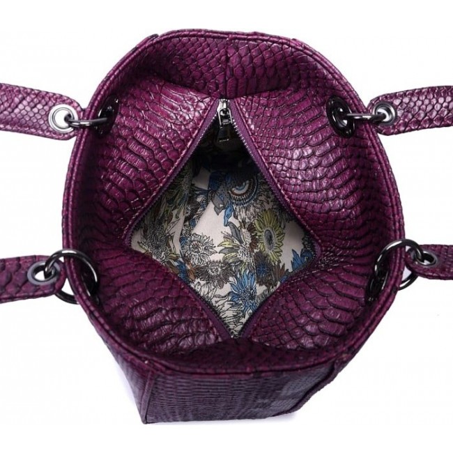 Женская сумка OrsOro DW-857 Фиолетовый - фото №4