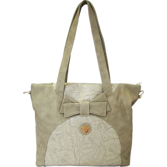 Женская сумка OrsOro DK-374 Серый - фото №1