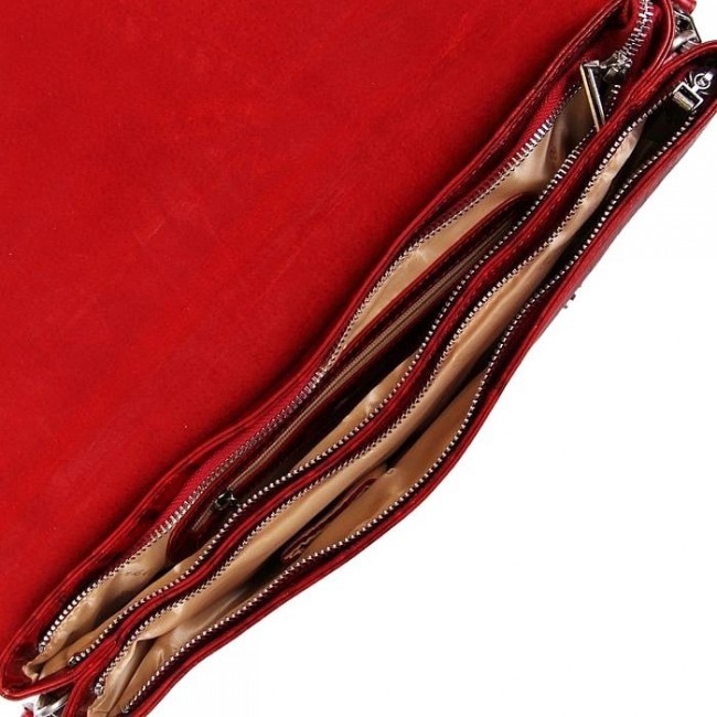 Женская сумка Barkli 32436 57-59 red Br Красный - фото №3