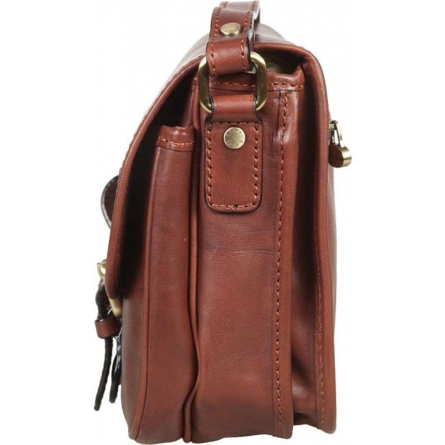 Женская сумка Gianni Conti 914048 Тёмно-коричневый - фото №4
