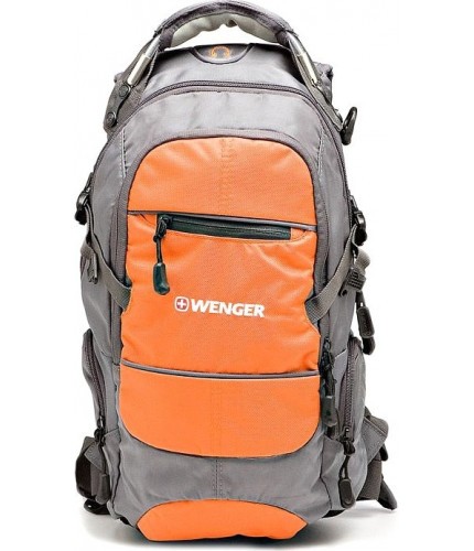 Рюкзак Wenger NARROW HIKING PACK Оранжевый серый- фото №1