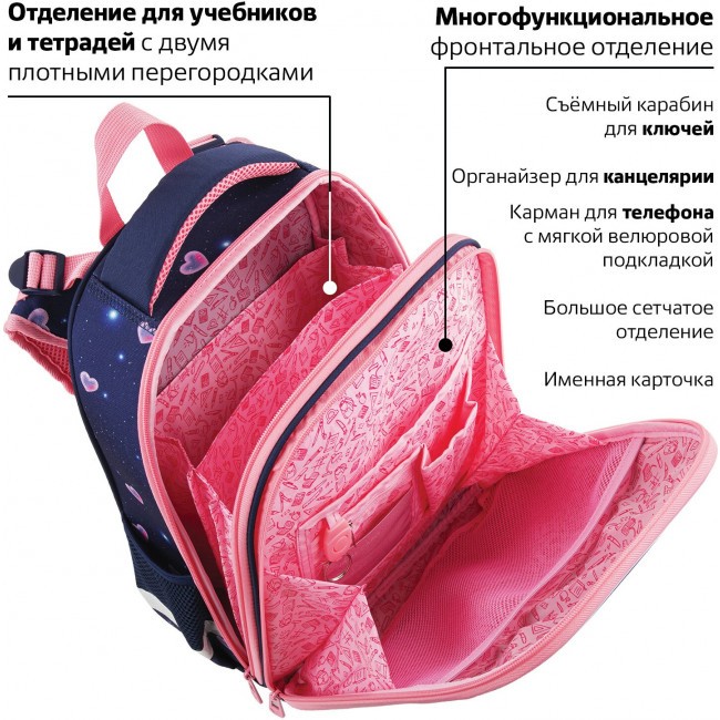 Ранец Brauberg Premium Believe in miracles - фото №10