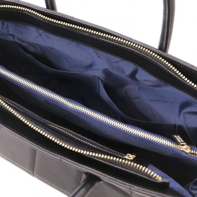 Женская сумка Tuscany Leather TL Bag TL142124 Черный - фото №8