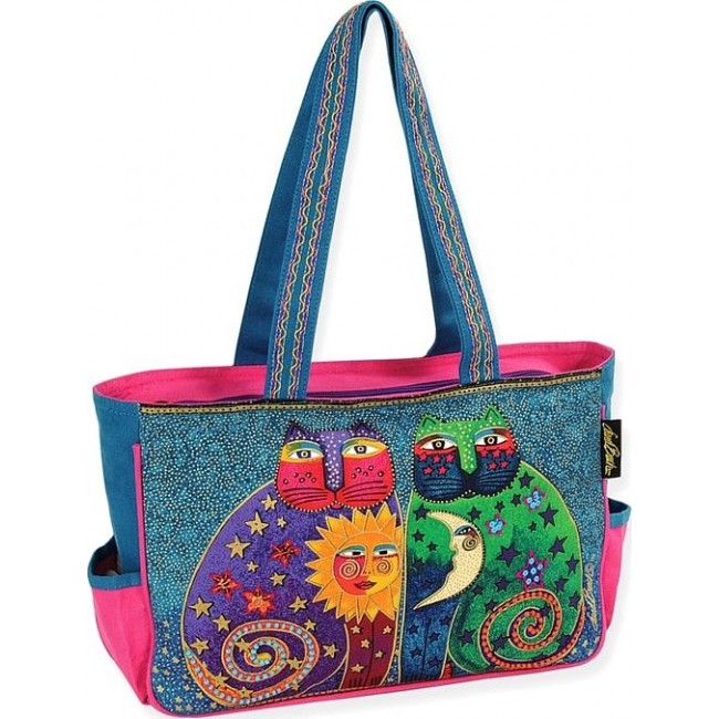 Женская сумка LAUREL BURCH 517216 CELESTIAL FELINES Цветная - фото №1