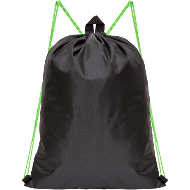 Рюкзак школьный с мешком Grizzly RAm-285-1 черный-салатовый - фото №5