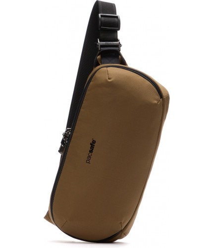 Сумка слинг антивор Pacsafe Metrosafe X urban sling Коричневый- фото №1