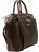 Кожаный портфель для ноутбука Tuscany Leather Pisa TL141660 Темно-коричневый - фото №2