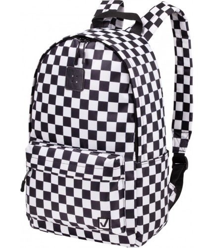 Рюкзак Brauberg Positive Black and White- фото №1