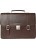 Кожаный портфель Carlo Gattini Tolmezzo 2023-31 Темно-коричневый Brown - фото №1