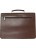 Кожаный портфель Carlo Gattini Tolmezzo 2023-31 Темно-коричневый Brown - фото №3