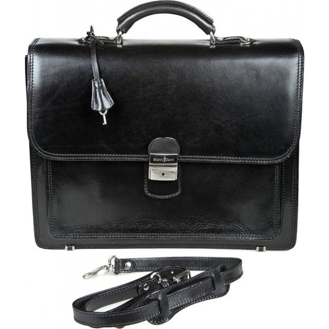 Мужская сумка Gianni Conti 901015 Черный - фото №5