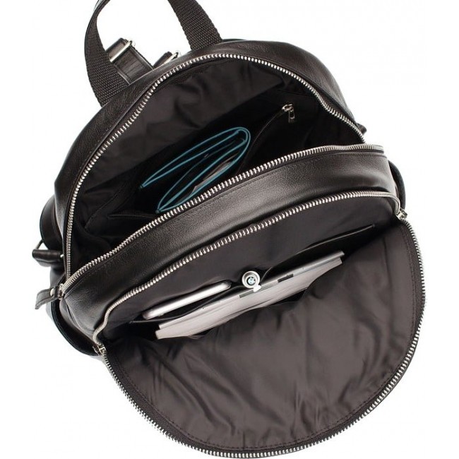 Городской рюкзак из натуральной кожи Lakestone Belfry Черный - фото №5