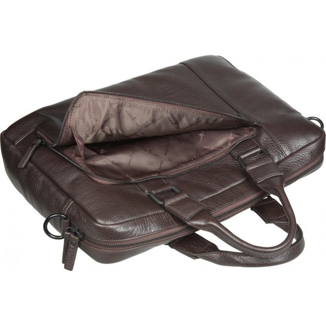 Мужская сумка Gianni Conti 1811342 Темно-коричневый - фото №5