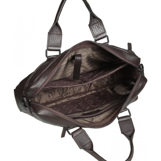Мужская сумка Gianni Conti 1811342 Темно-коричневый - фото №6