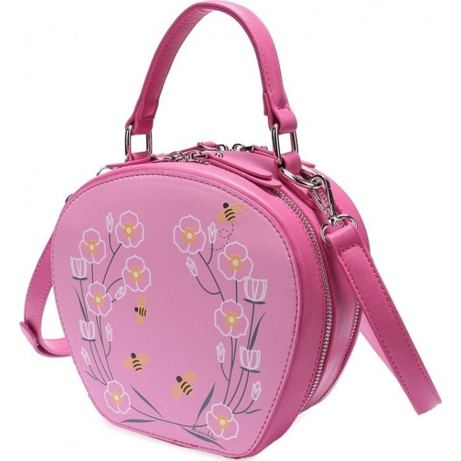 Женская сумка OrsOro DS-803 Розовый - фото №2