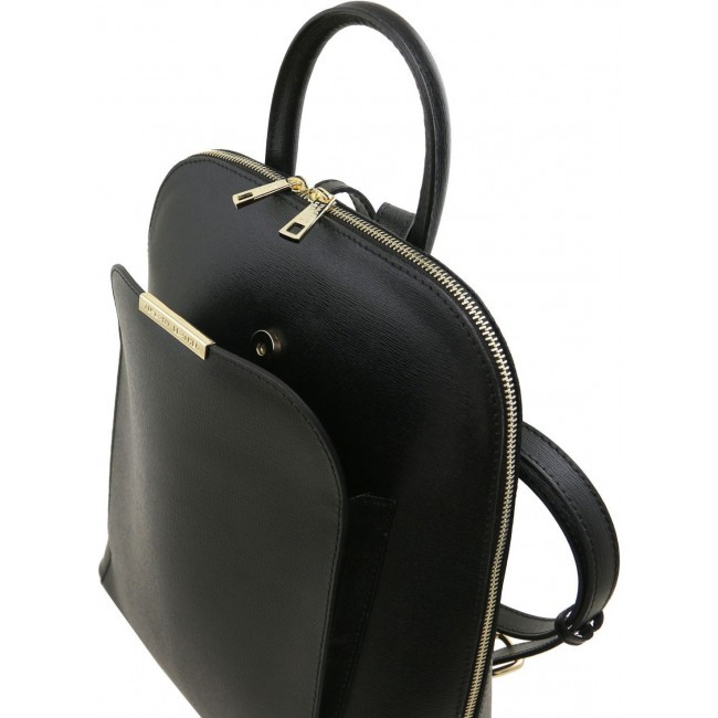 Женский рюкзак Tuscany Leather TL Bag TL141631 Черный - фото №2