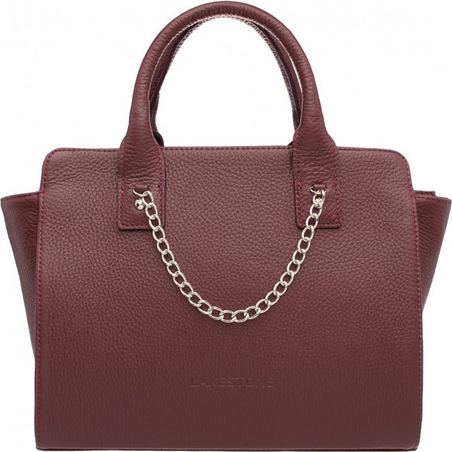 Женская сумка Lakestone Leda Бордовый Burgundy - фото №1