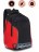 Рюкзак школьный Grizzly RB-259-1 черный-красный-серый - фото №1