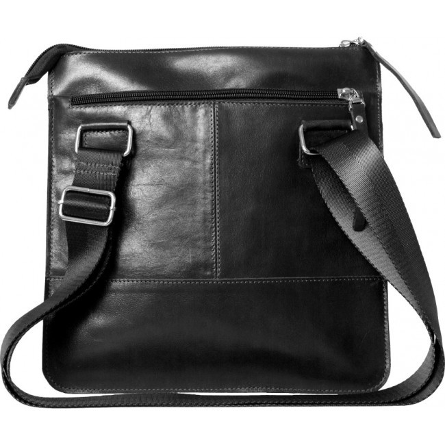 Кожаная мужская сумка Carlo Gattini Valbona Черный Black - фото №3
