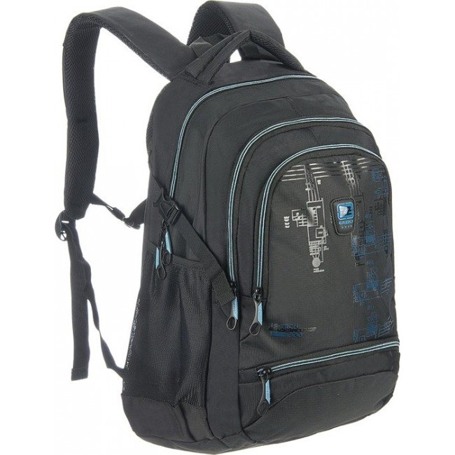 Рюкзак для 5-11 класса для мальчика Grizzly RU-722-2 Темно-серый - фото №2