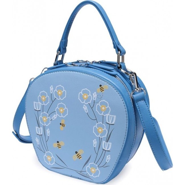 Женская сумка OrsOro DS-803 Синий - фото №2