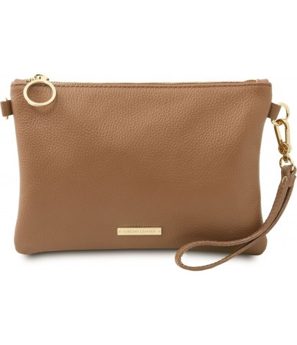 Клатч Tuscany Leather TL Bag TL142029 Taupe- фото №1