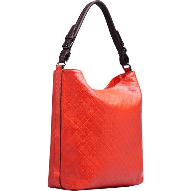 Женская сумка Trendy Bags B00375 (orangefaktura) Желтый - фото №2