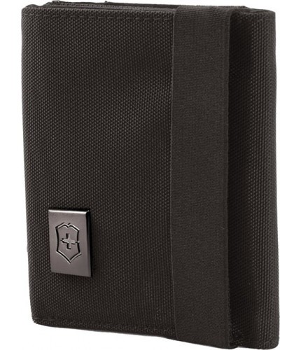 Кошелек Victorinox Lifestyle Accessories Tri-Fold Wallet Черный- фото №1
