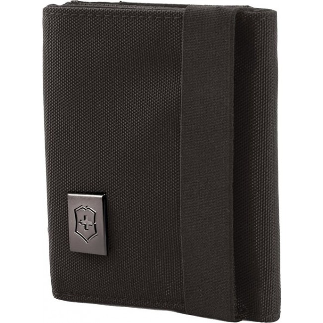 Кошелек Victorinox Lifestyle Accessories Tri-Fold Wallet Черный - фото №1