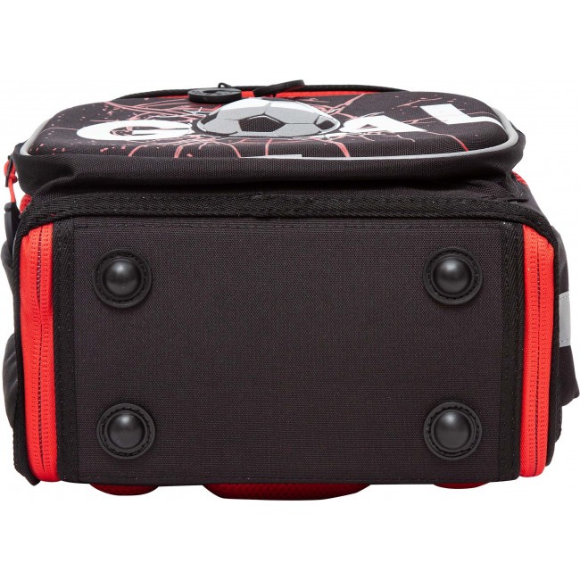 Рюкзак школьный Grizzly RAl-295-1 черный-красный - фото №5
