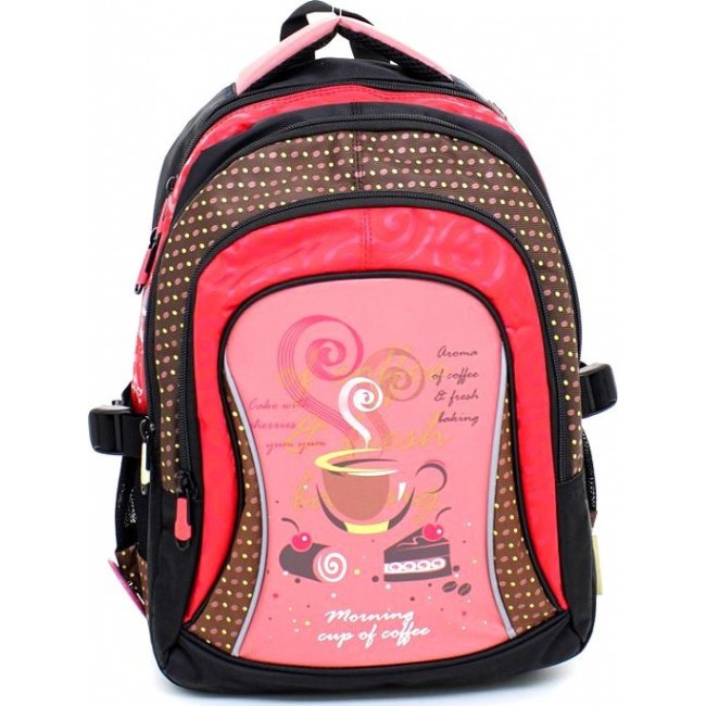 Рюкзак для девочки ортопедический Pulsar P2 Чашка Кофе - фото №1