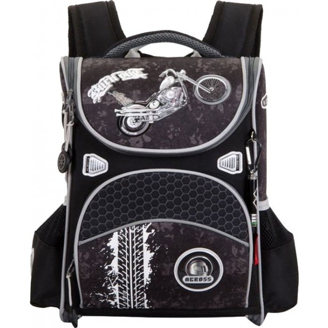 Рюкзак Across ACR19-291 Мотоцикл (черный) - фото №1