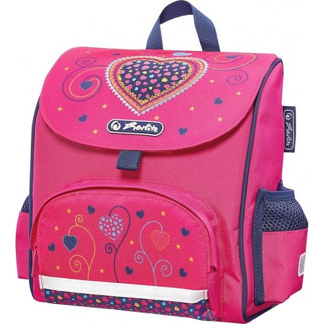Рюкзак Herlitz Mini softbag Розовые сердца - фото №1