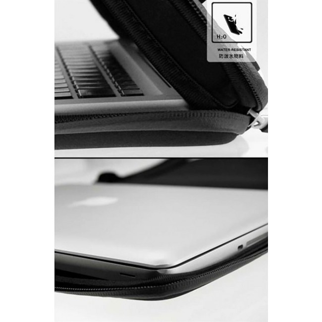 Чехол для ноутбука Kawaii Factory Чехол для MacBook 15.4" "Треугольники" Черный - фото №7