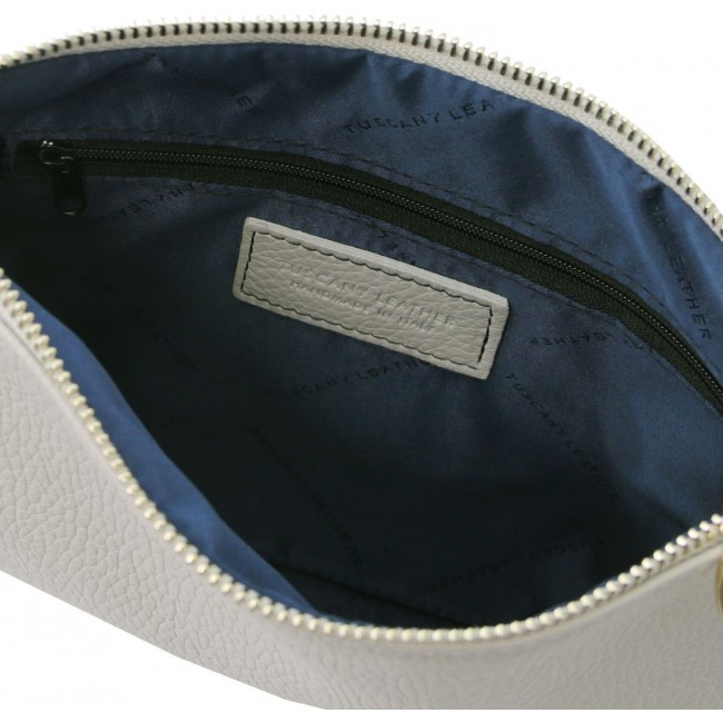Клатч Tuscany Leather TL Bag TL142029 Светло-серый - фото №3