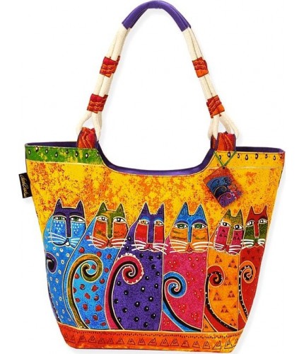 Женская сумка LAUREL BURCH 524016 FELINE TRIBE Цветная- фото №1