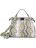 Женская сумка OrsOro DW-859 Коричневый и зеленый - фото №1