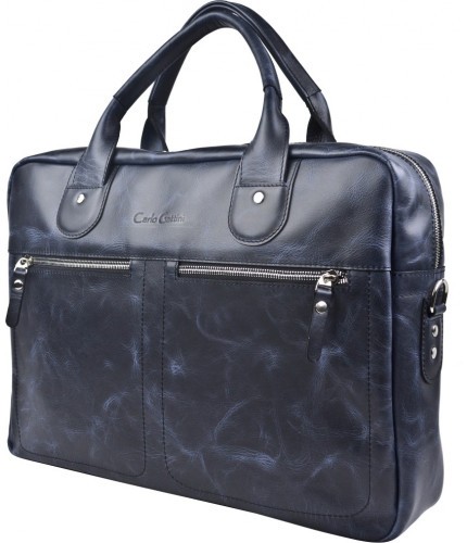 Сумка для ноутбука Carlo Gattini Fratello 1014-19 Dark Blue Темно-синий- фото №1