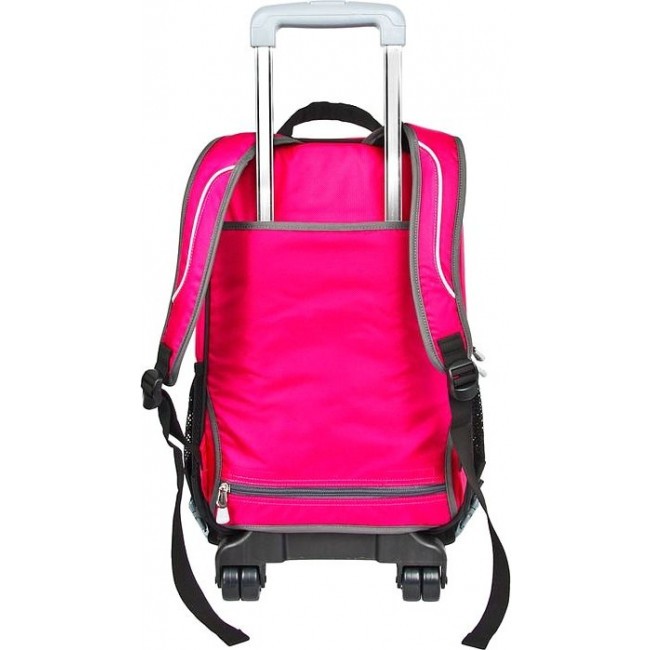 Рюкзак на колесах для 1-4 класса Polar П382 Розовый - фото №3